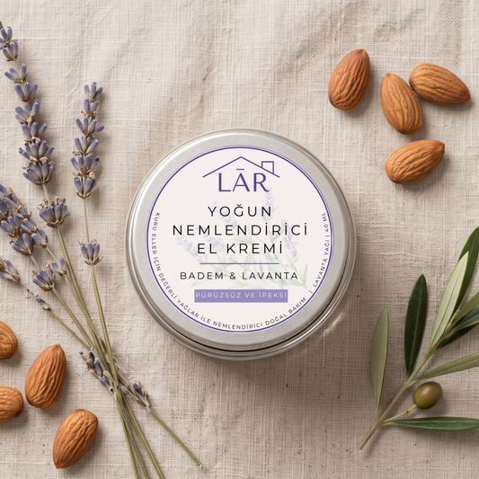 Yoğun Nemlendirici El Kremi | Badem & Lavanta – 40 ml