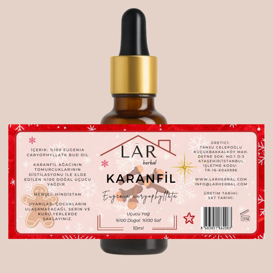 Ev Şeklinde Yeni Yıl Hediye Seti - 2 adet Yılbaşı Etiketli Uçucu Yağ + 2 Adet Palo Santo + El Yapımı Sabun