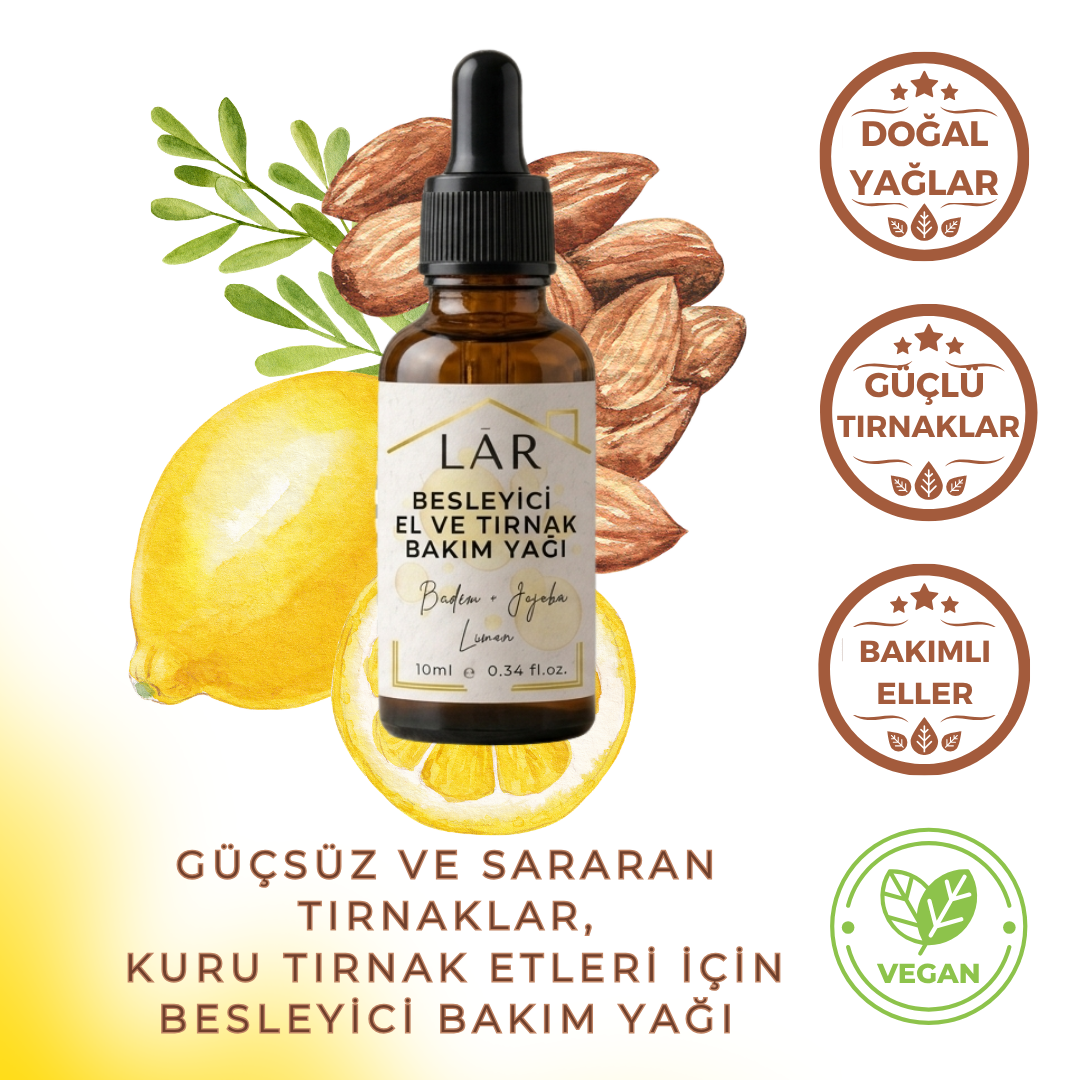 Botanical Hand & Nail Oil | Besleyici El & Tırnak Bakım Yağı 10ml