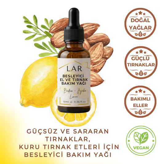 Botanical Hand & Nail Oil | Besleyici El & Tırnak Bakım Yağı 10ml