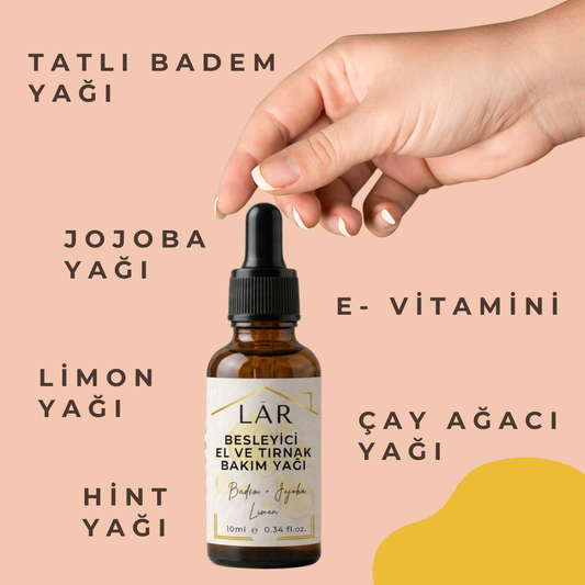 Botanical Hand & Nail Oil | Besleyici El & Tırnak Bakım Yağı 10ml