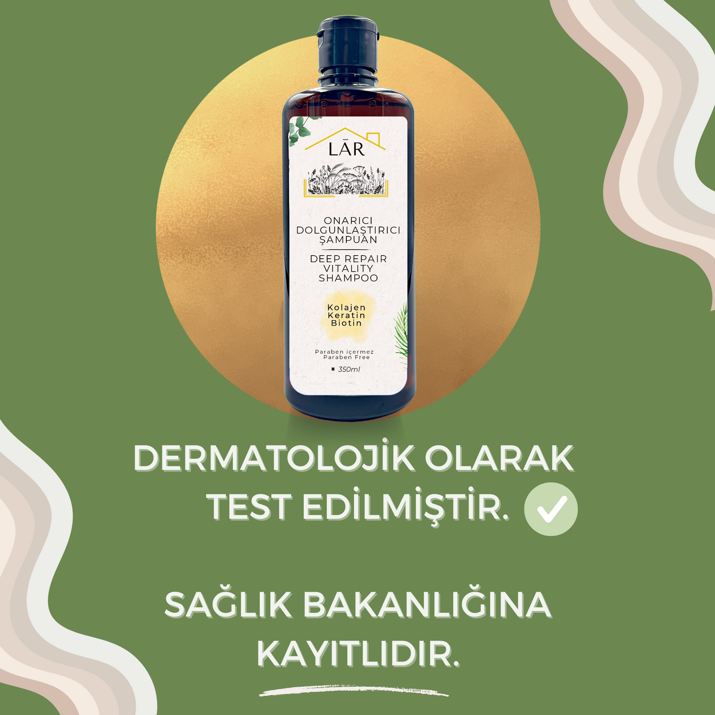 Onarıcı Dolgunlaştırıcı Şampuan - 350ml