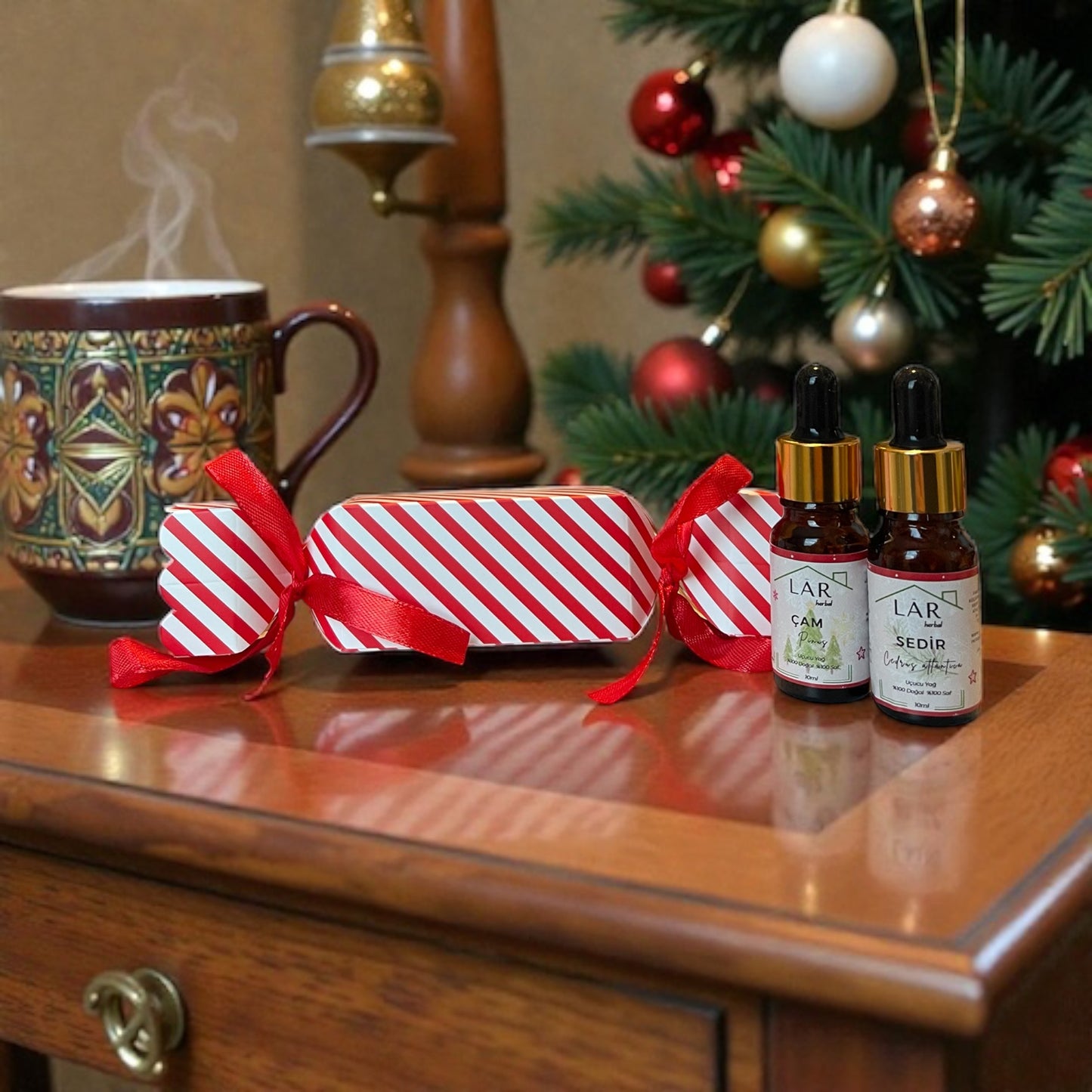 Yılbaşı Özel 2'li Uçucu Yağ Hediye Seti – Winter Magic Gift Set 🎄✨